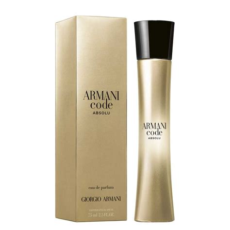 armani code absolu for women.